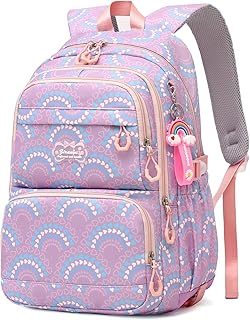 Tanou Mochila Escolar para Niñas, Ligera Mochilas Colegio Chica de Gran Capacidad, Mochila Adolescente Bolsa Casual de Mod...