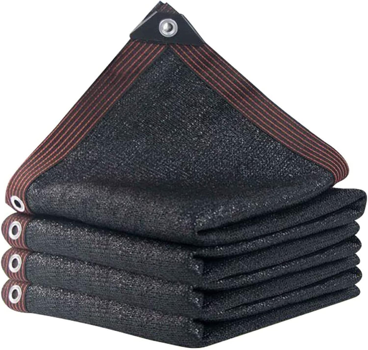 ZHANGY Shade Netting Black Shade Mesh Net 7x26ft, Sunblock Shade Cloth with Grommets