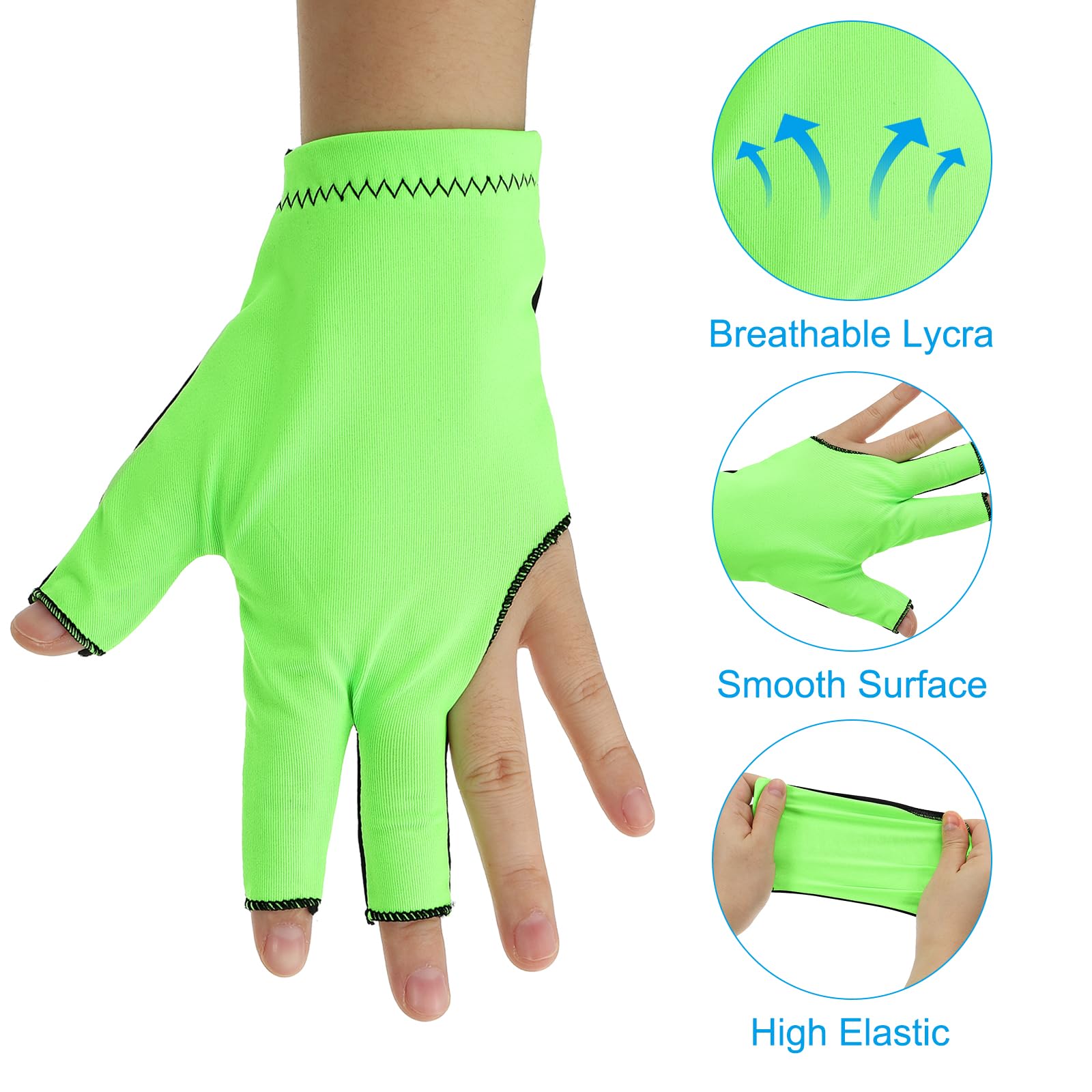 PATIKIL 3 Finger Pool Glove Left Hand - Image 3