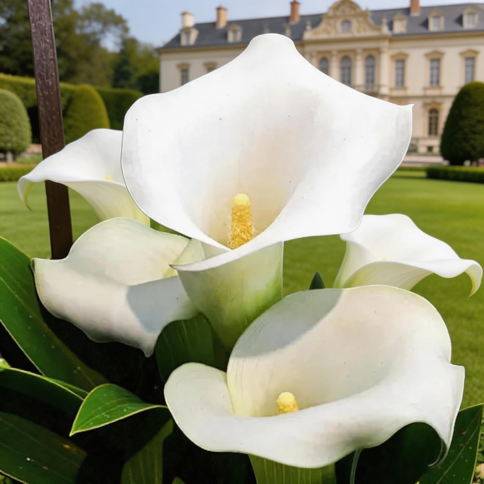 Perennial Calla Lily Bulbs | Elegant Flowers for Wedding Bouquets | Ready to Plant | Parties & Home Decor-4bulbs -b