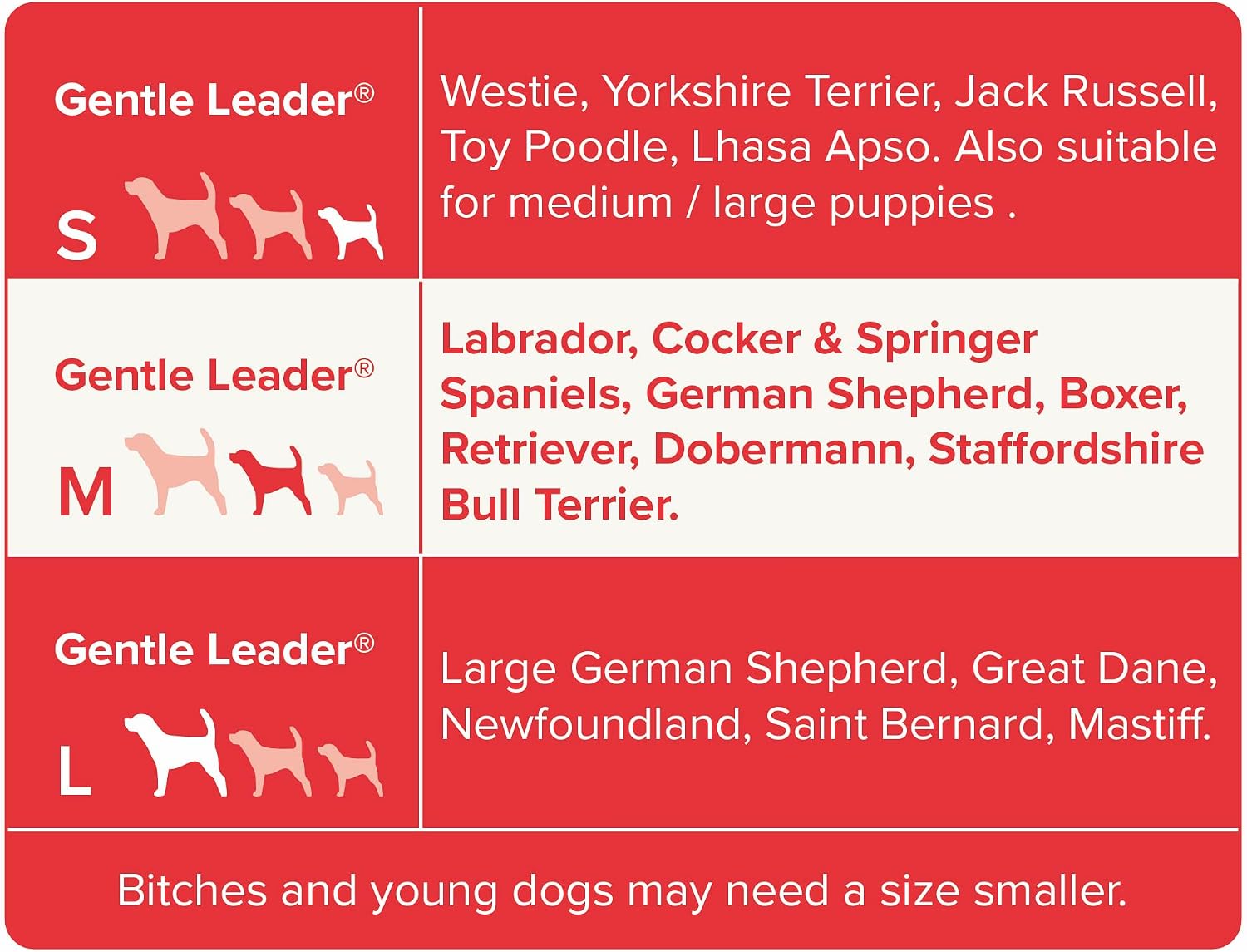 Beaphar | Gentle Leader | Head Collar for Medium Dogs | Stops Pulling On The Lead | Training Aid with Immediate Effect | Endorsed by Behaviourists | Red x 1