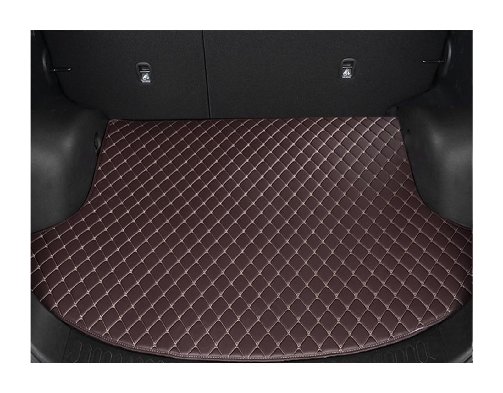 Tapis de coffre pour Mégane R 2018-2019 tapis de coffre en cuir imperméable marron