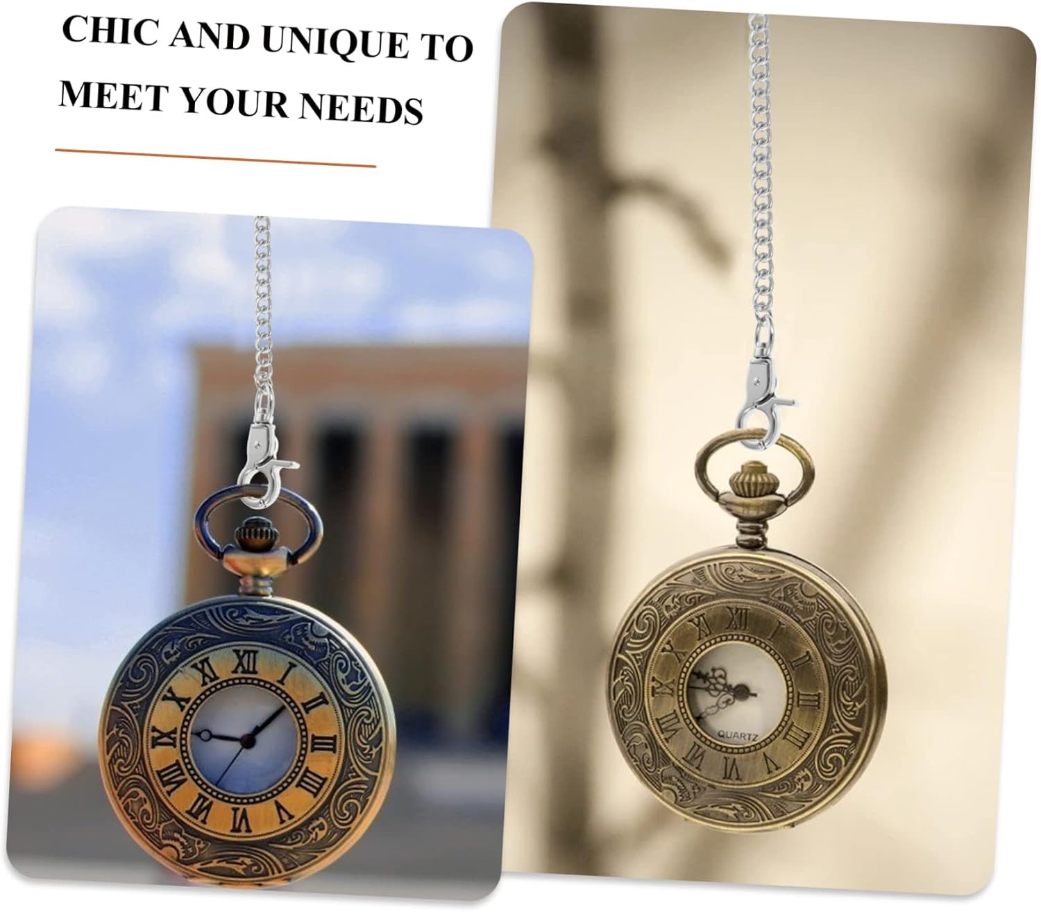 1pc Pocket Watch Metal Chain Purses Wallet for Men Keychain Suit Chain Hardware Chains Men Tank Tops