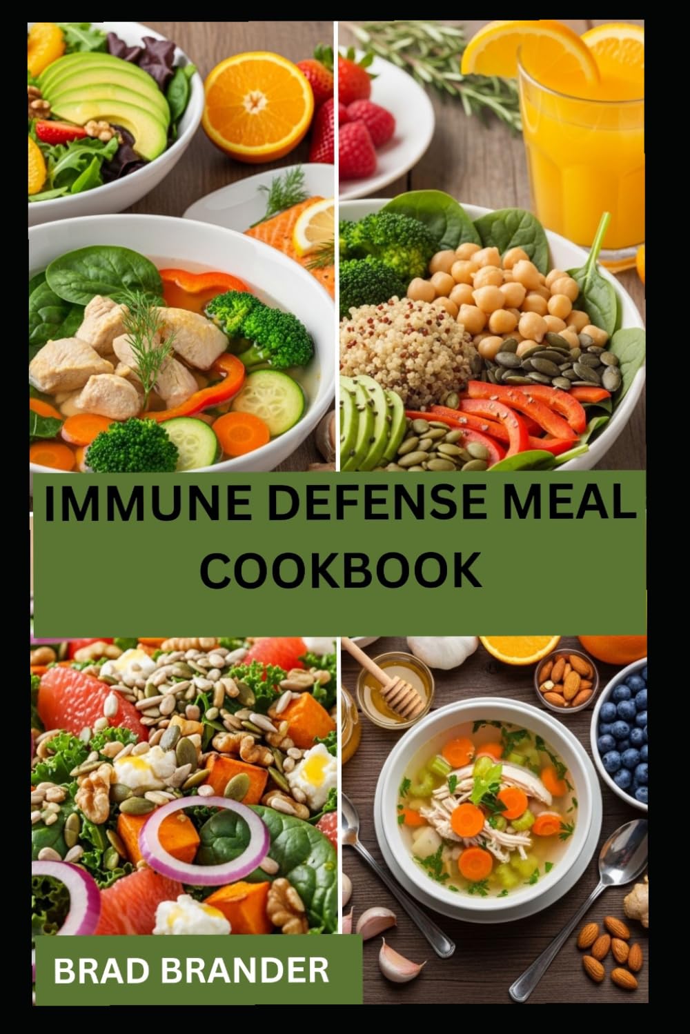 IMMUNE DEFENSE MEAL COOKBOOK: Wholesome Meal Plans to Strengthen Immunity and Support Everyday Health