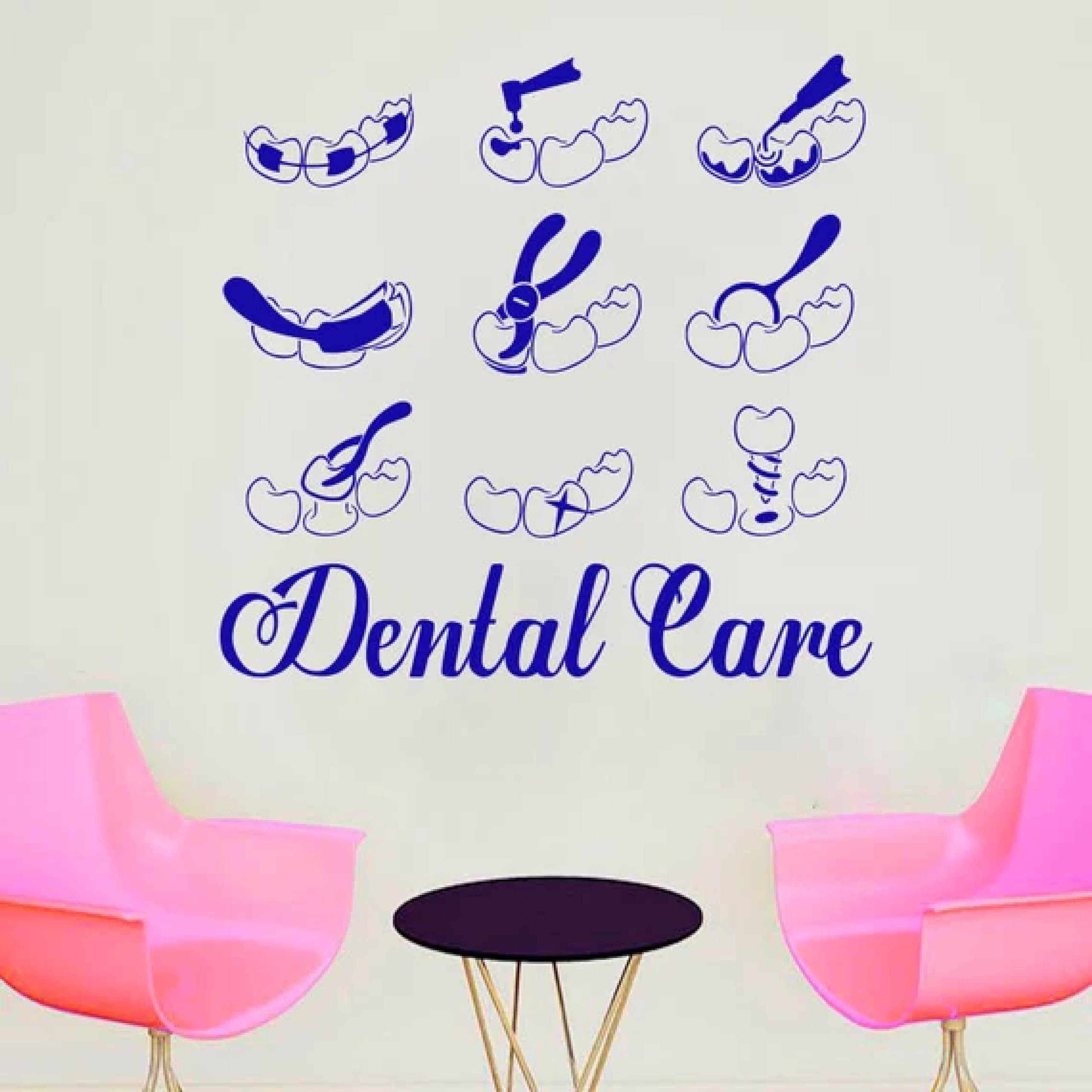 Kayra Decor Dental Clinic Care Wall Stencil - Size 16 inch x 24 Inch. (B0CR19HKXT) Amazon Price History, Amazon Price Tracker