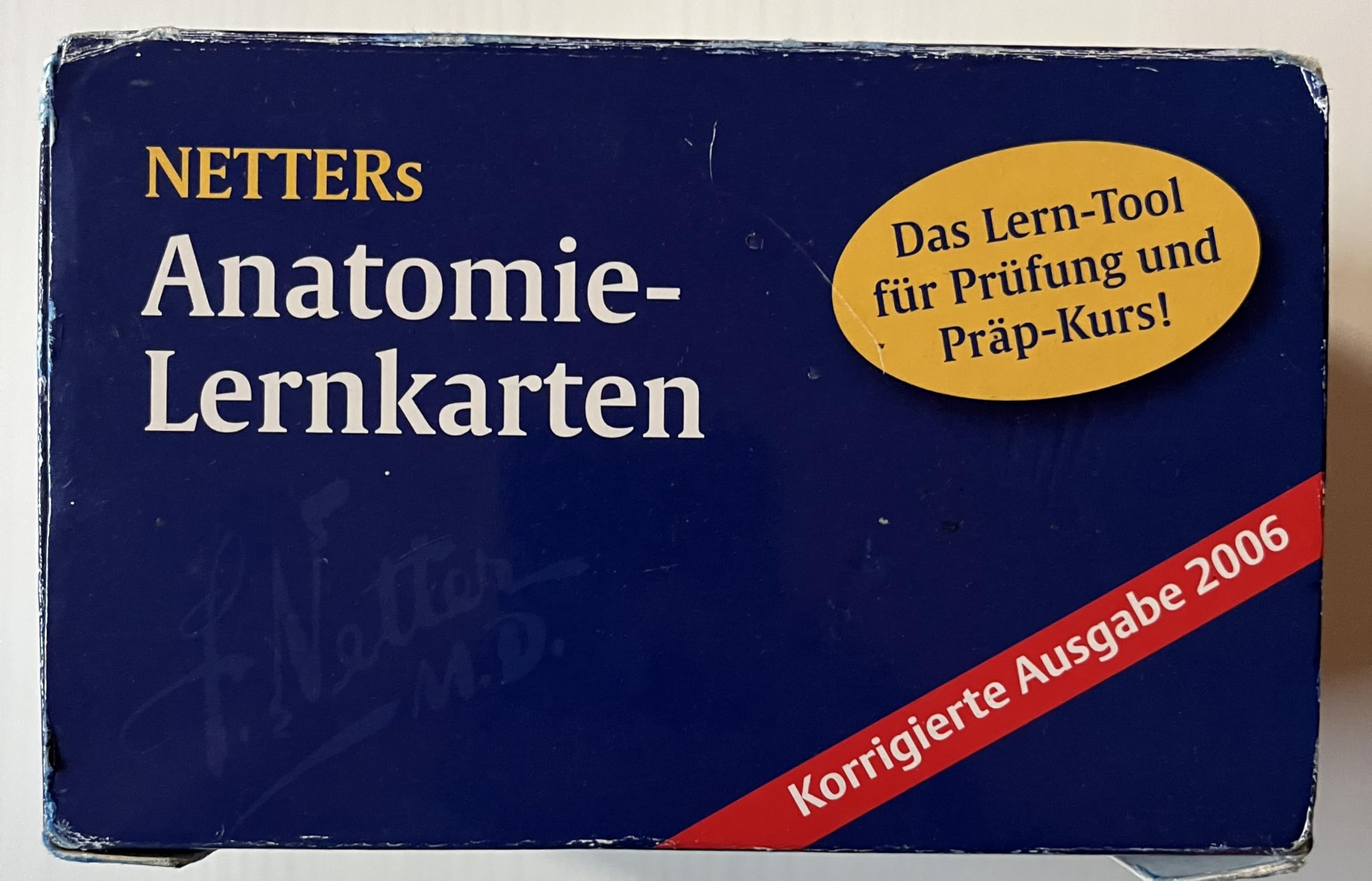 Netters Anatomie-Lernkarten (Korr. Ausgabe): Das Lern-Tool für Prüfung und Präp-Kurs