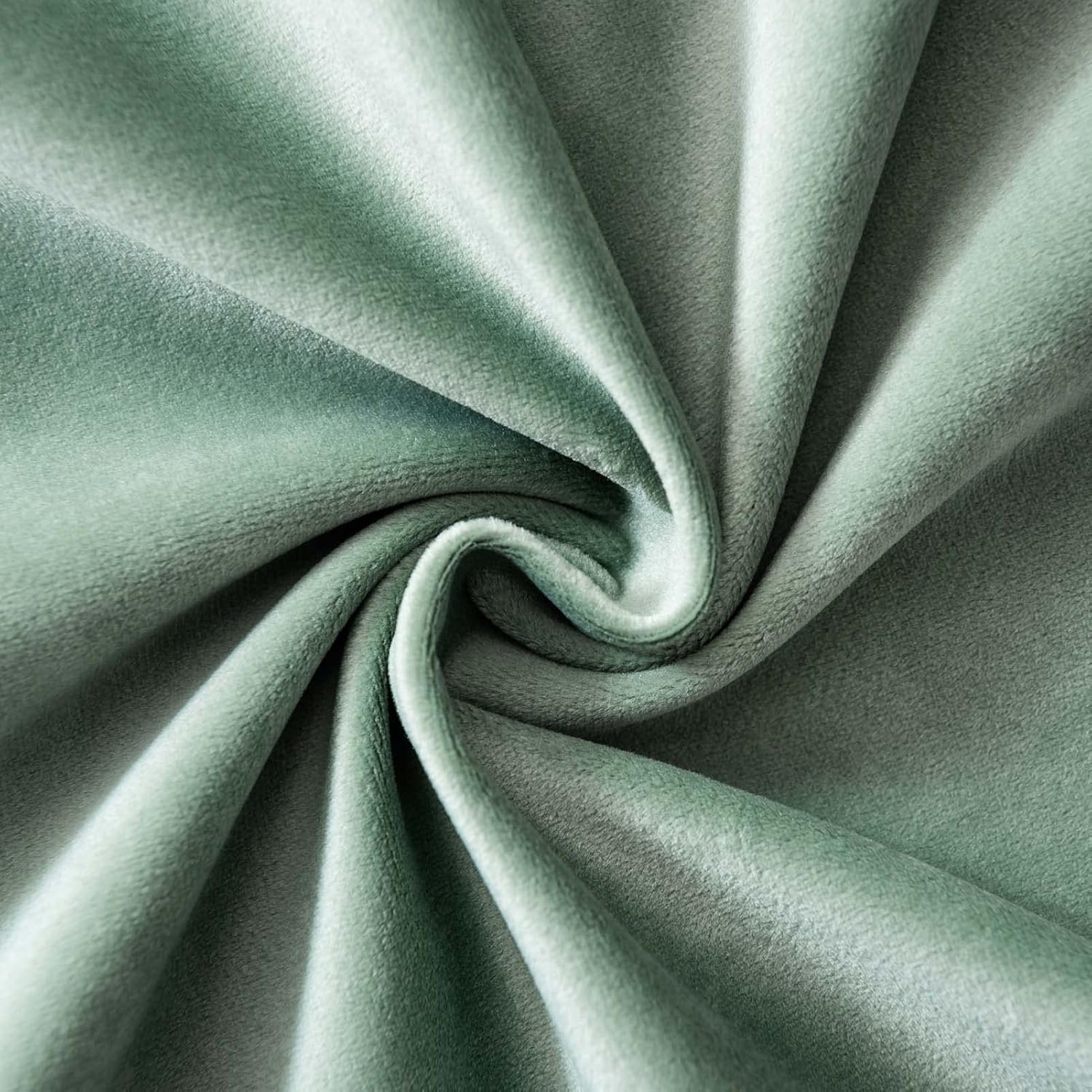 JUSPURBET Sage Velvet Throw Pillow Covers 18x18 inch Set of 2 for Living Room Couch Sofa Bedroom Decorative Square Solid Soft Cushion Cases with Invisible Zipper - Image 6