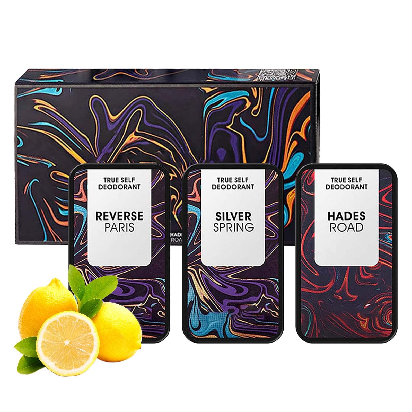 Hommelure Fherotherapy Profumo Set | 3PCS Set Di Solidi Fheromotherapy Per Hommelure Con Profumo Floreale Naturale | Il Profumo Tascabile Portatile Aumenta L'intimità Tra Uomini E Donne