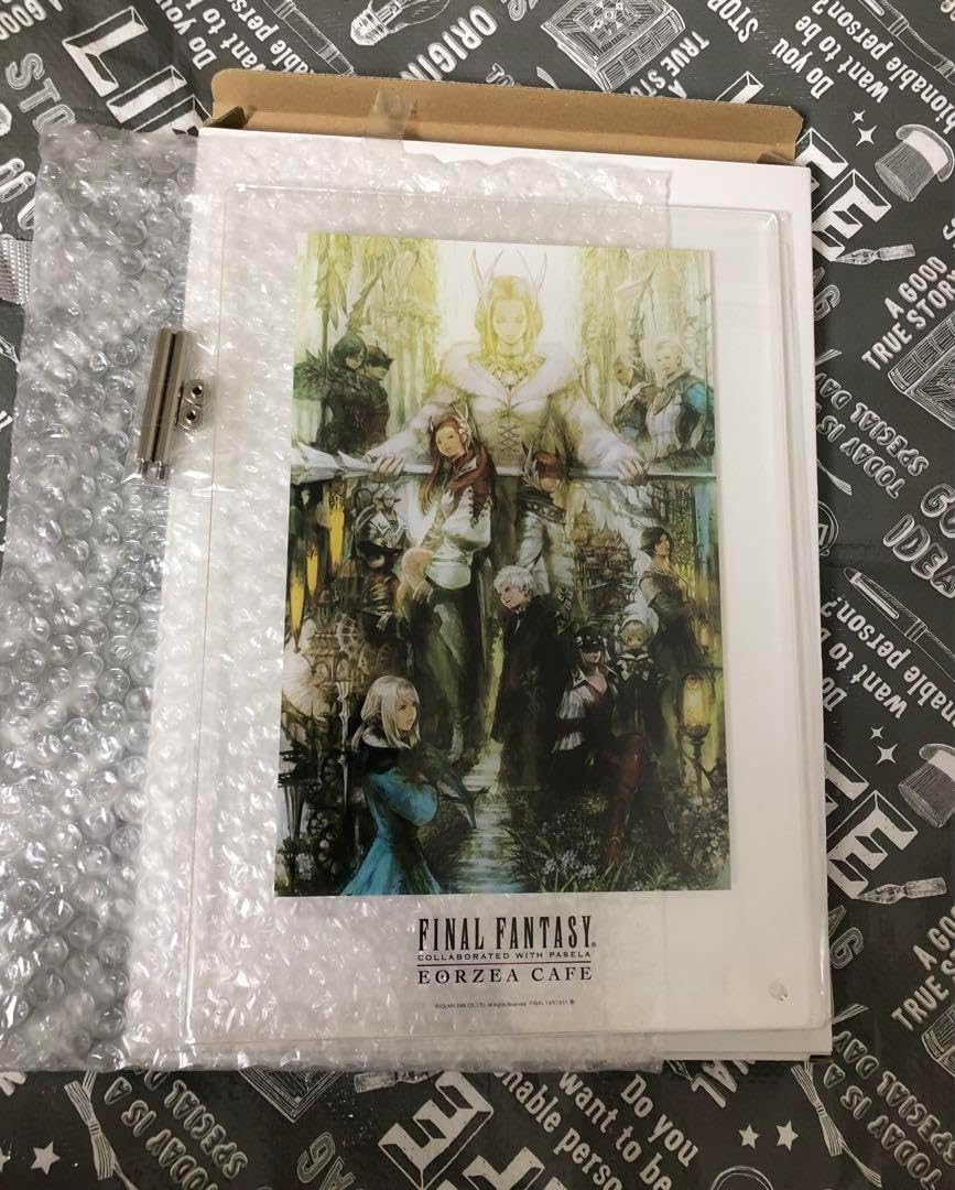 FF14 FFXIV エオカフェ 都市アート楯 グリダニア アクリルプレート