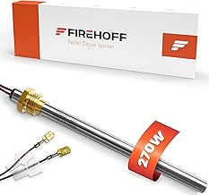 Pellet Stove Spark Plug 270W 130/140mm Diameter 9.9mm 3/8 Thread with Quick Connectors 2 Year Warranty