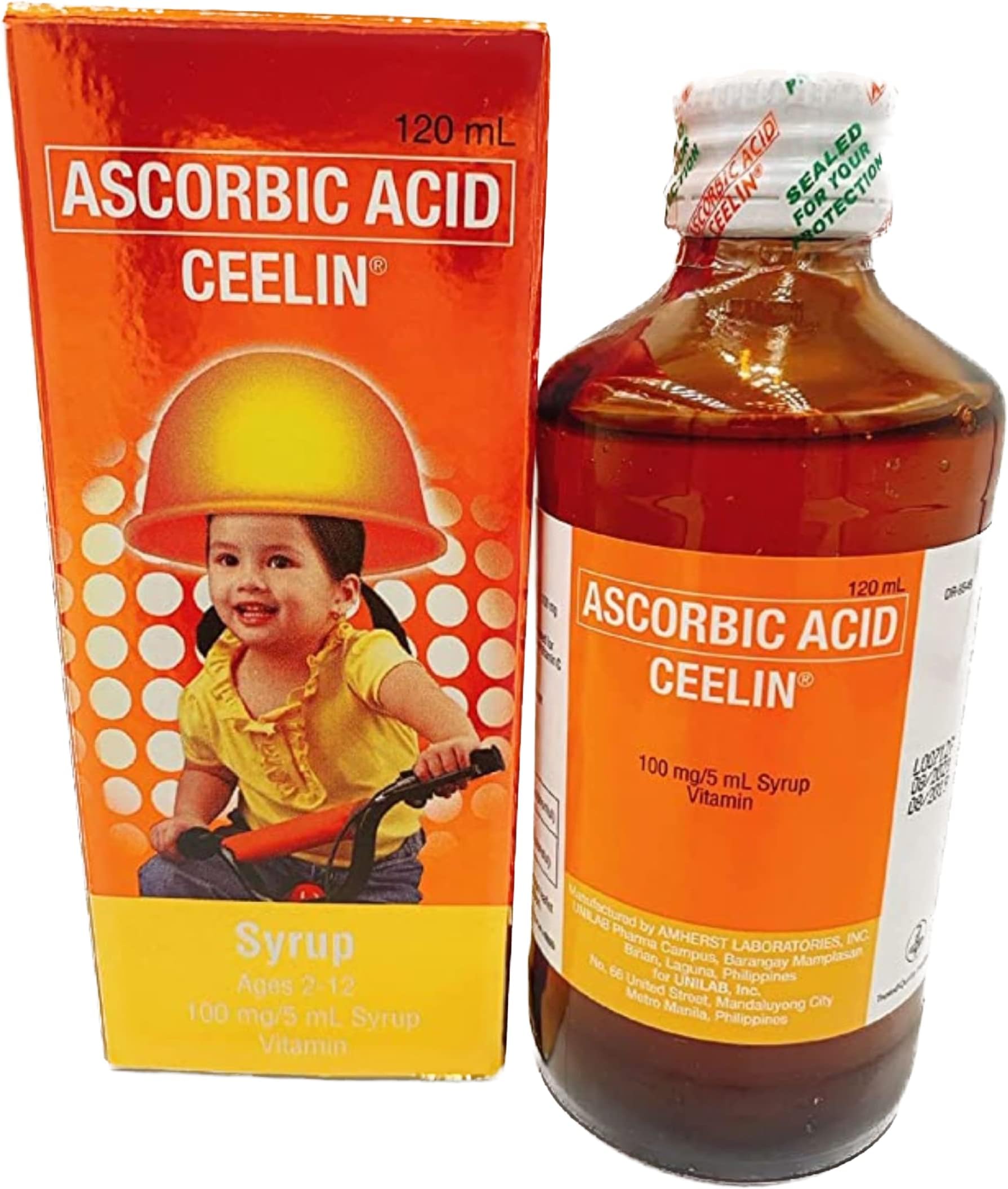 Ceelin Ascorbic Acid Syrup 120 ml