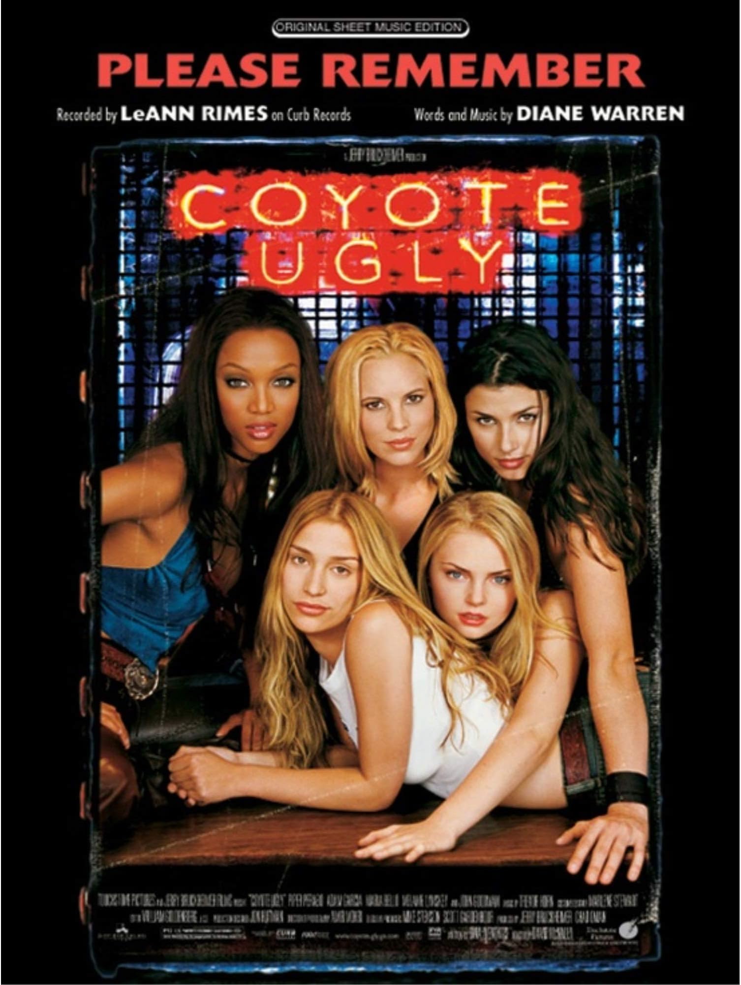 LeAnn Rimes-Please Remember from Coyote Ugly-Piano, Vocal and Guitar Sheet music