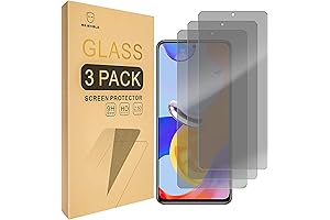 3-Pack Mr.Shield Privacy Screen Protector For Xiaomi Redmi Note 11 Pro Plus