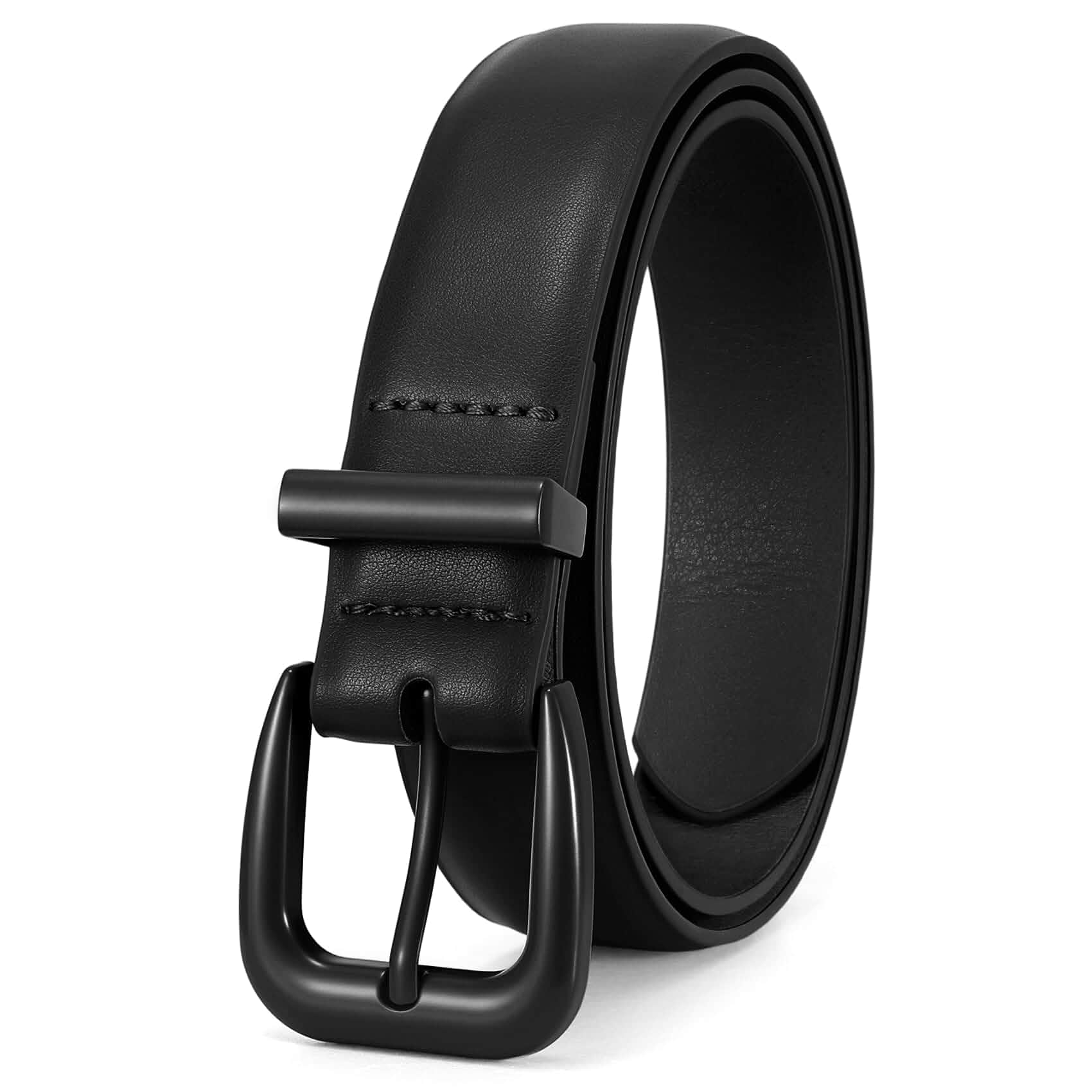 WHIPPY Womens Leather Belt for Jeans Pants Dress Fashion Ladies Leather Waist Belts