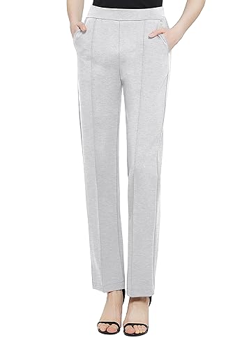 Urban CoCo Women's Yoga Dress Pants Stretchy Casual Slacks Straight