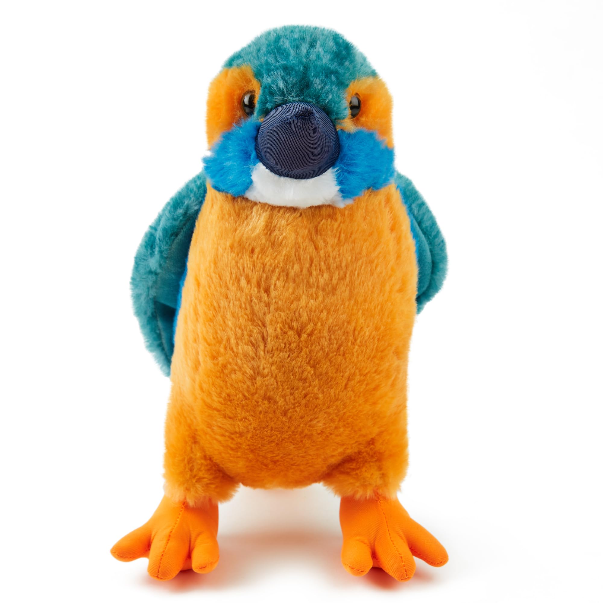 Zappi Co Kingfisher Plush Toy (27cm), Vibrant, Soft, Eco-Friendly Toy, Perfect for Kids' Nature Inspired Play - Image 4