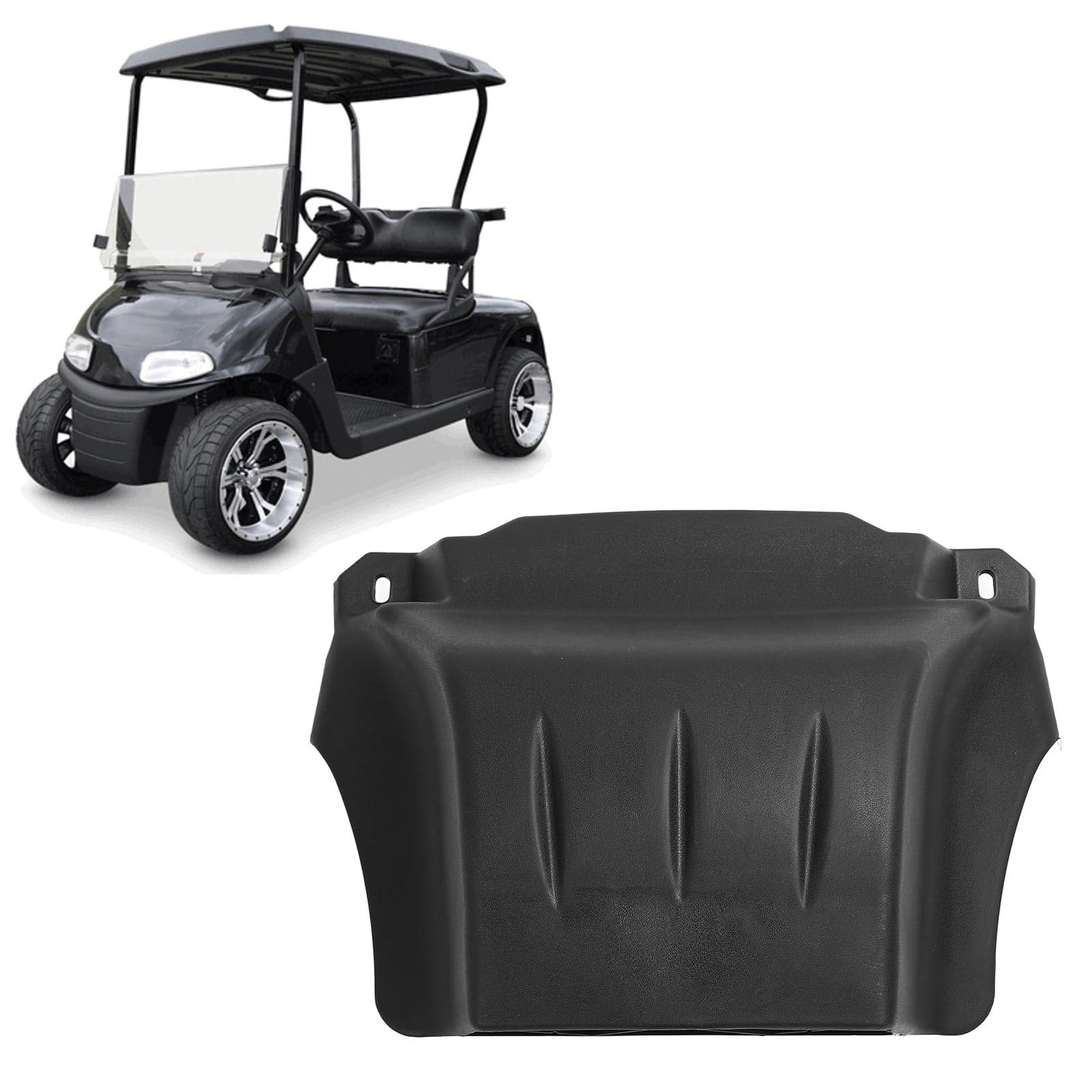 Zapasowa Osłona Przedniego Zderzaka Wózka Golfowego 605935 Łatwa Instalacja Plastikowa Osłona Przeciwwstrząsowa do Elektrycznego Wózka Golfowego RXV 2008 i Nowszych