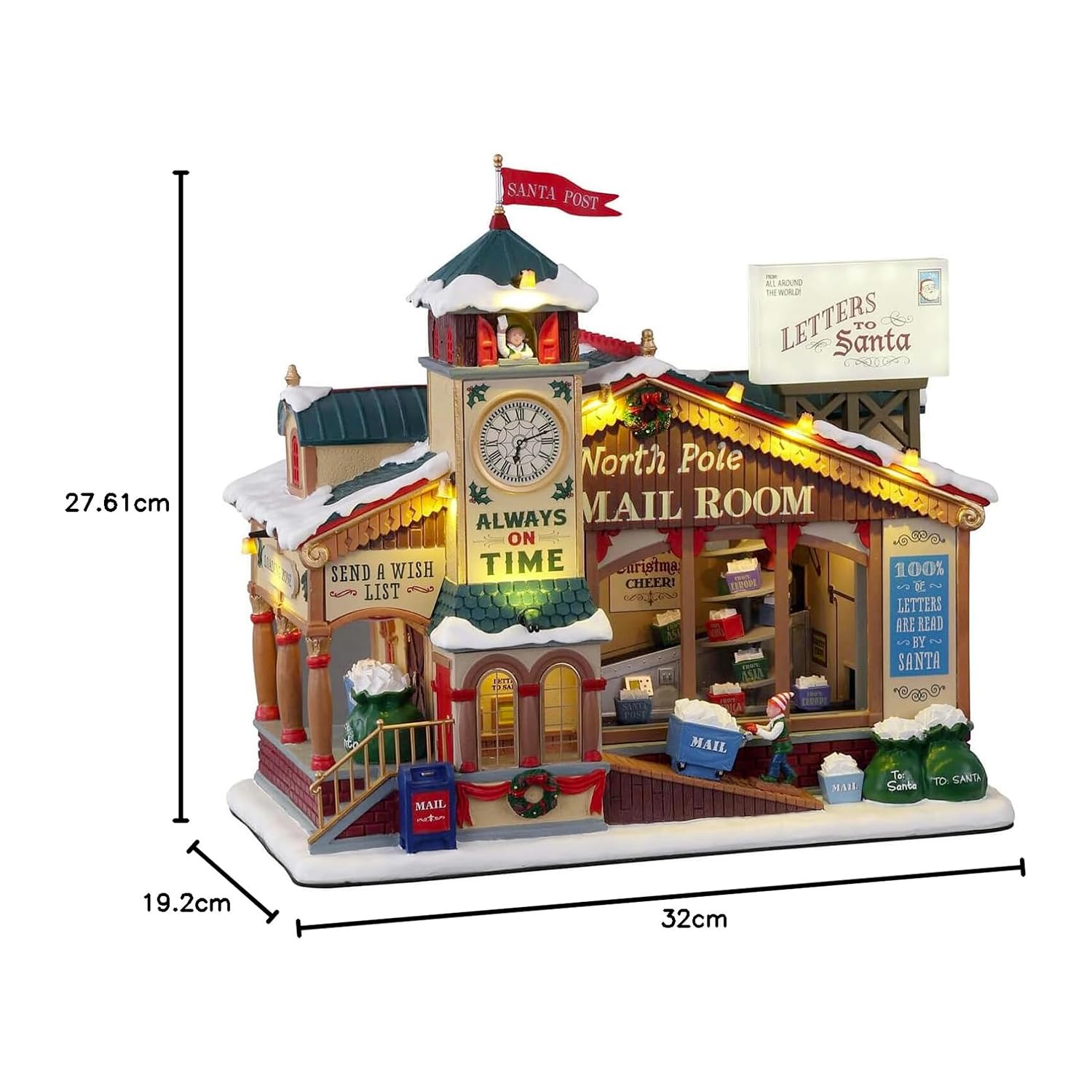 Xマスオルゴール LEMAX バーガーショップ ライトハウス イルミネーション Xマスオルゴール LEMAX バーガーショップ ライトハウス