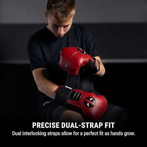 Miniatura 5 de Hayabusa Marvel Hero Elite - Guantes de boxeo para hombres y mujeres deadpool,Hulk,Wolverine,Batroc,Pantera negra,Viuda negra,Captain