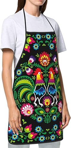 Miniatura 4 de Delantal de cocina chef taller de trabajo mujeres hombres hornear decoraciones pintura barbacoa parrilla accesorios de cocina suministros de fiesta