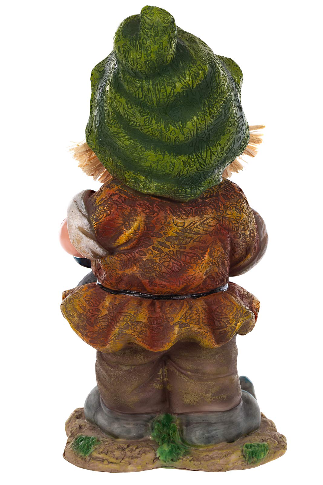 ogromny krasnal ogrodowy, XXL, NF13102, 41 cm wysokości, figurka ogrodowa (13102-3 nożyce)