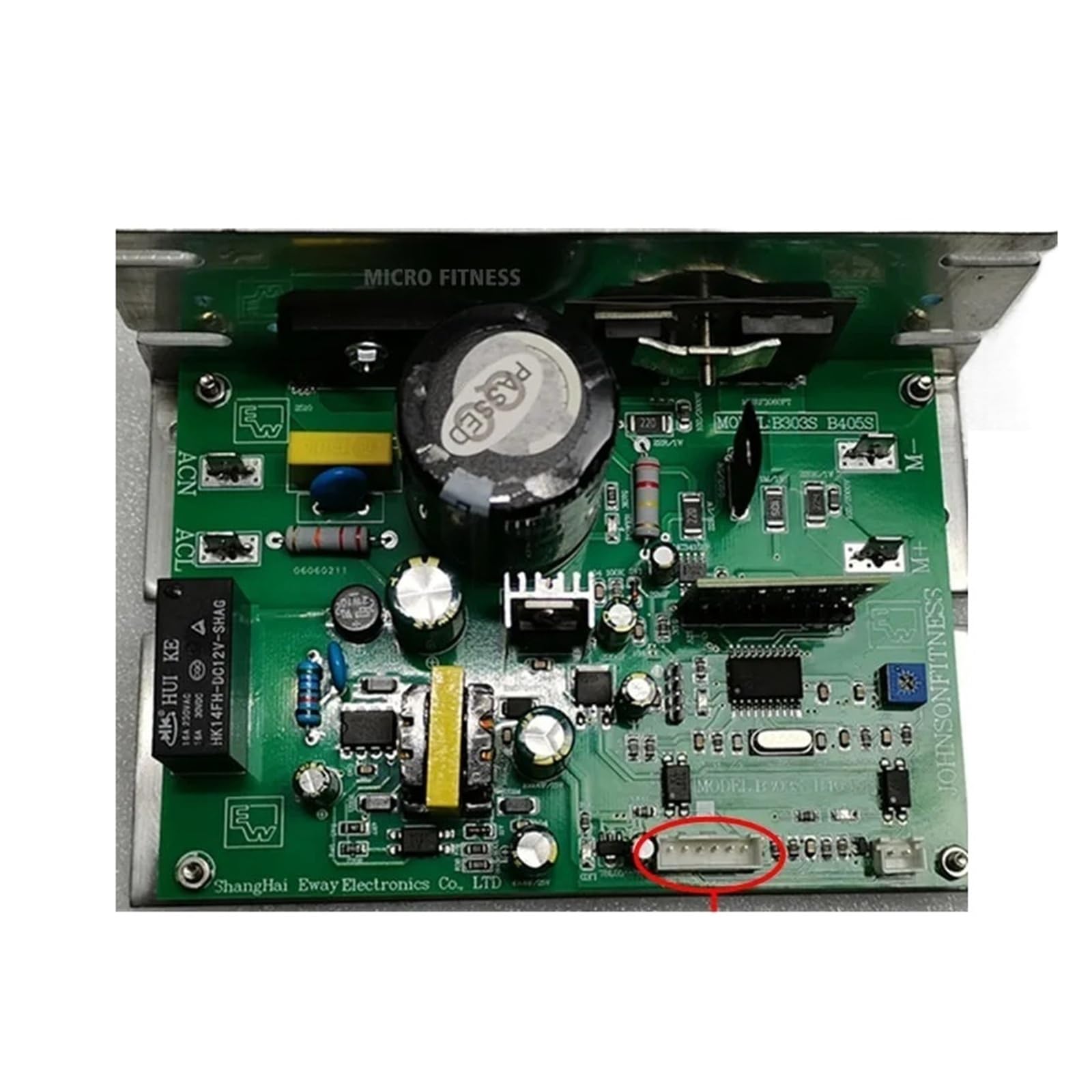 B303S S10 S06 Treadmill Motor Controller，Compatible For Johnson ，Compatible For Tempo ，Compatible For TREO。 T22 T32 T33 T57 T82 Circuit Board Control Board Driver Board(110-120VDC,Replacement 6 pins)