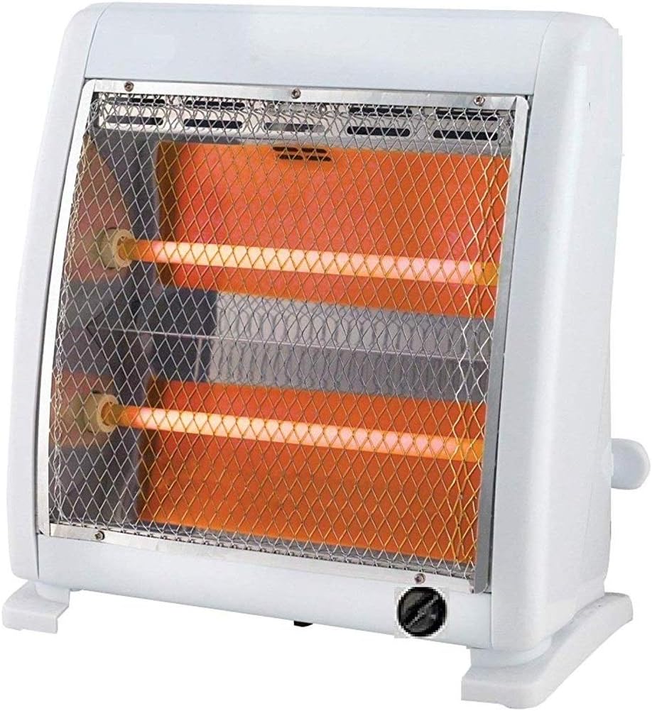 FAVY Laurels 2 ROD HALOGEN HEATER || ISI Approved (IS:368) || 4 Layer Protection To Save Brockage