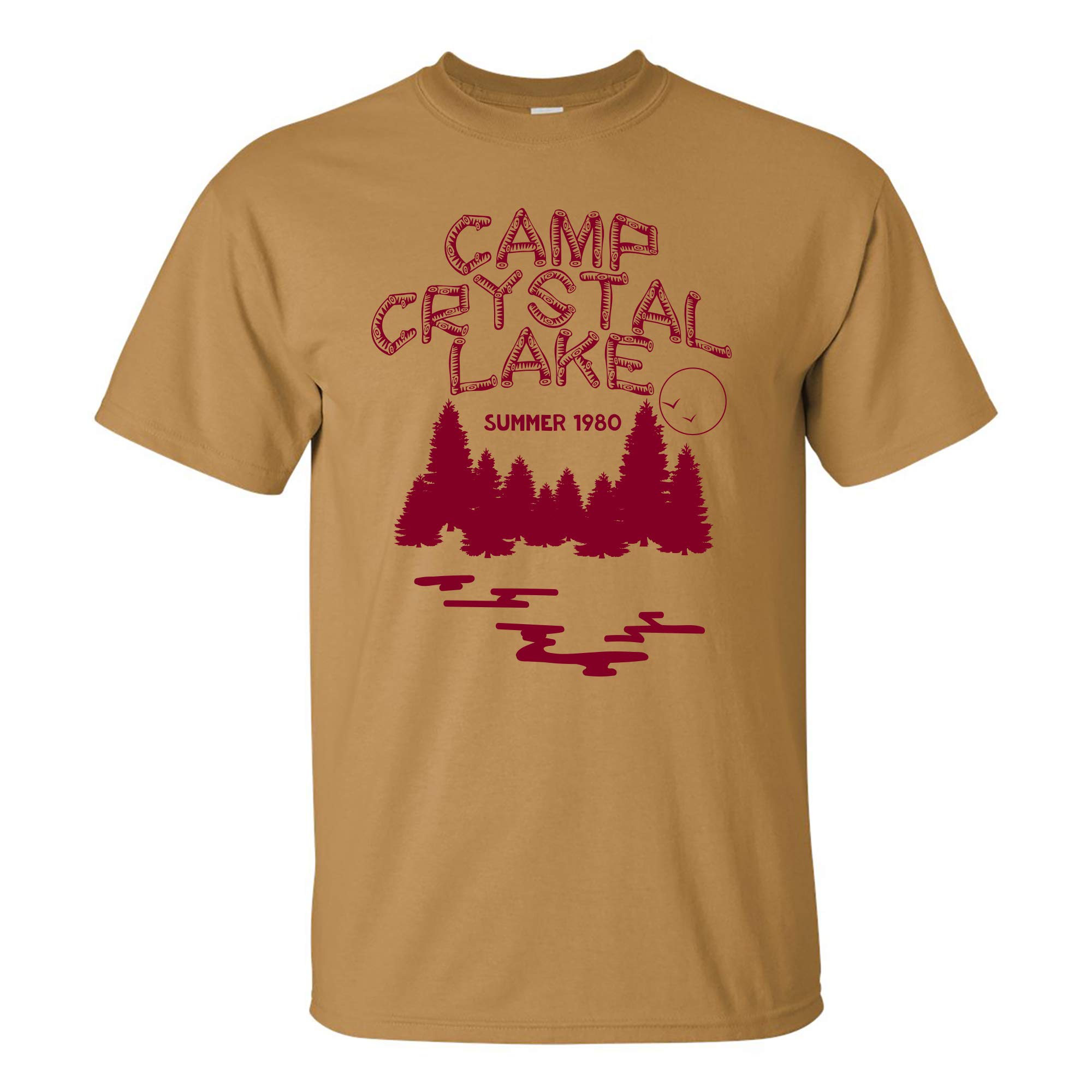 UGP Campus ApparelCamp Crystal Lake - Funny 80s Horror Movie Halloween T Shirt