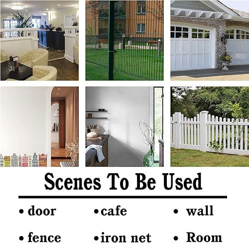 Miniatura 4 de Yoeons Letreros de metal vintage con borde Collie Cowboy que distrae fácilmente por caballos y perros, letreros de hojalata vintage divertidos para