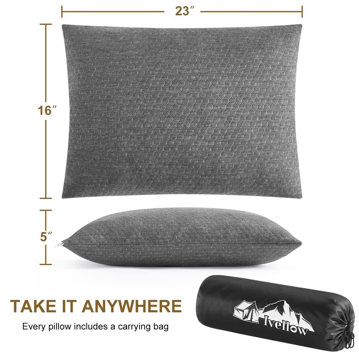 Cuscino Da Viaggio Memory Foam - Per Collo, Leggero E Compatto - Nero - Ideale Per Aereo, Auto, Treno - Foto 12