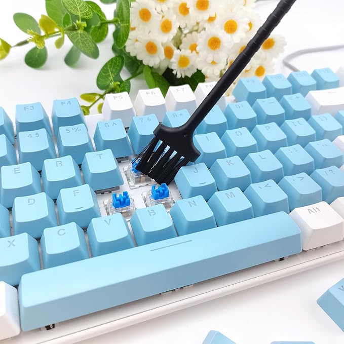 Kit de 4 piezas para extraer teclas y cepillos para teclado mecánico miniatura 5