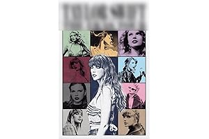 nekpiahu Vintage Music Album Cover Paint by Numbers Kit for Adults, Taylor Swift Style