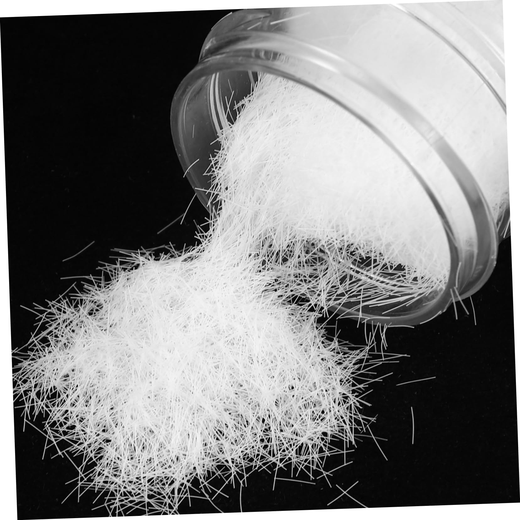 UTHCLO Kit De 2 Flacons De Poudre De Flocage Souple De 3 Mm Pour Travaux Manuels, Décorations De Noël, Jouets, Projets Faits à La Main