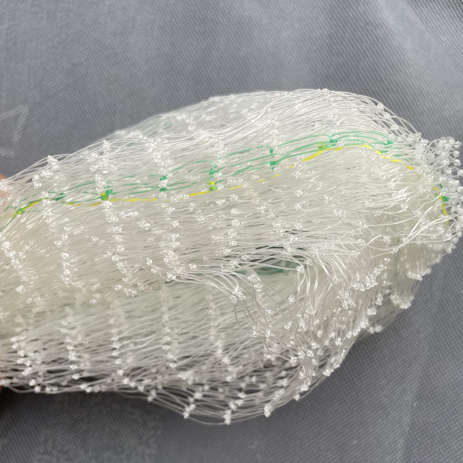 ZJMAMA Rete Protezione Rete per Uccelli da Giardino, Reti Barriera in Nylon Bianco per Protezione di Piante Coltivate Arboree, Rete per Pollame per Il Controllo degli Animali