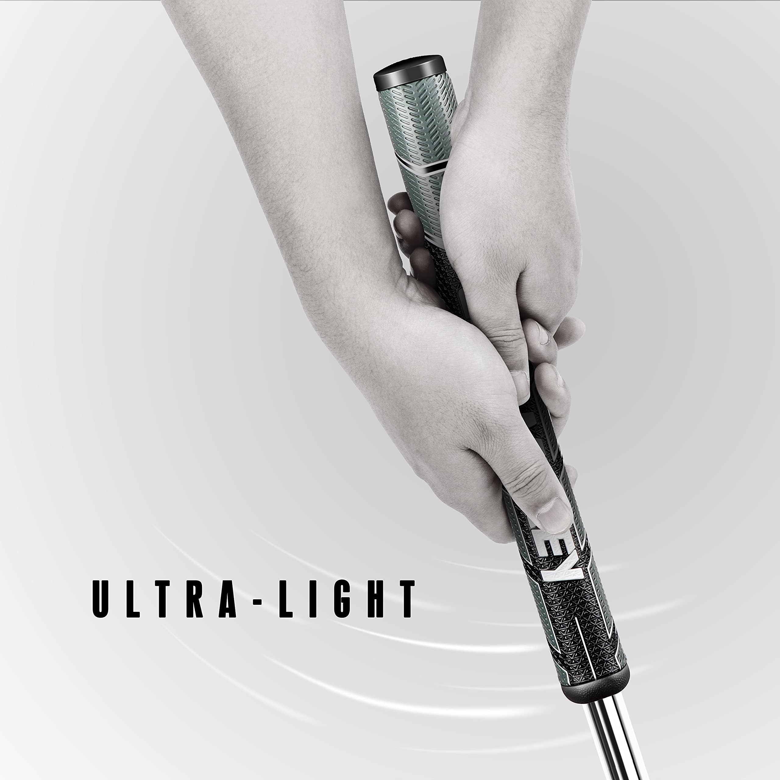 CHAMPKEY Premium Pistol Golf Putter Grip | Lightweight and Comfortable Golf Grips | Advanced Texture Control and High Feedback Golf Putter Grips