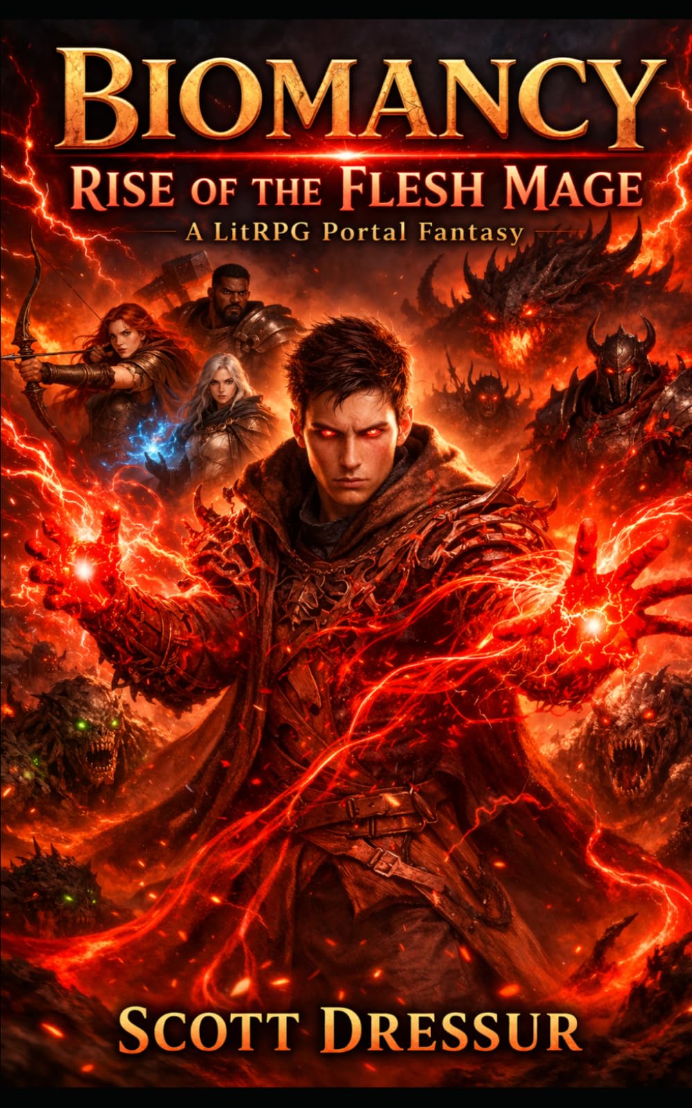 Biomancy: Rise of the Flesh Mage: A LitRPG Portal Fantasy