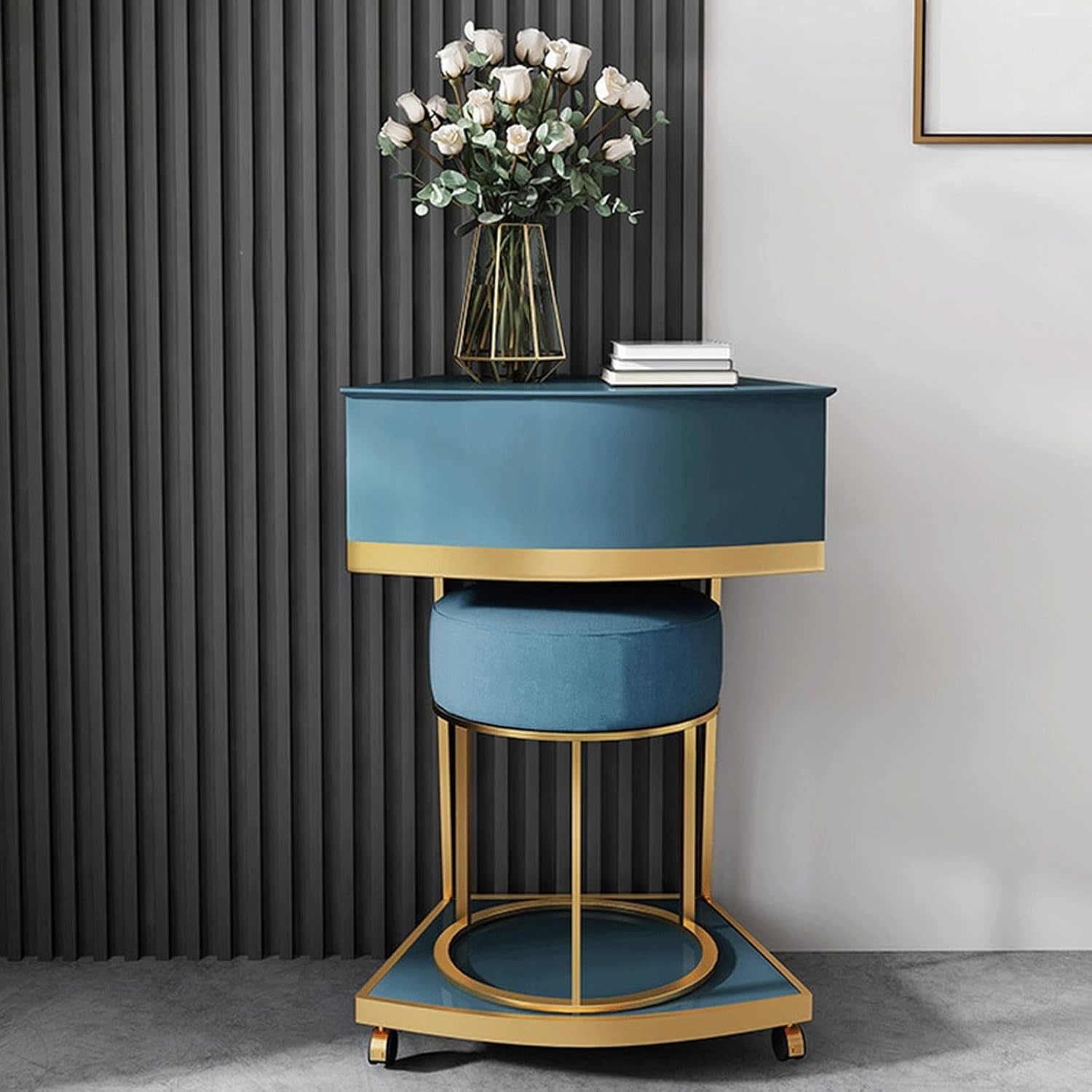 Vanity Benches Dormitory Hotel Flip Dresser Bedroom Furniture Bedside Table Cloakroom Makeup Cabinet Small Apartment Dresser