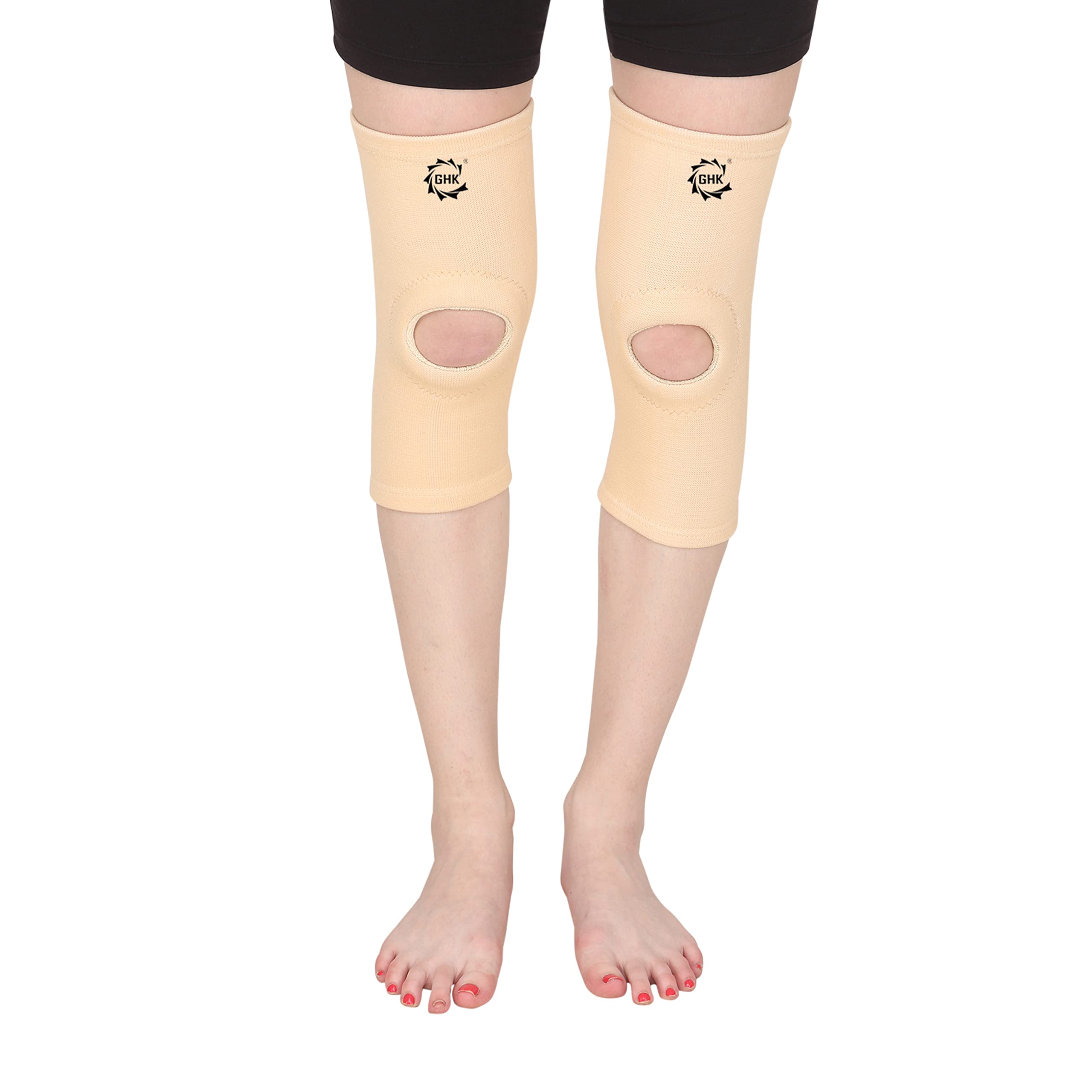 GHK S8 Knee Cap Open Patella for Complete Support in Movement Unisex (Large)