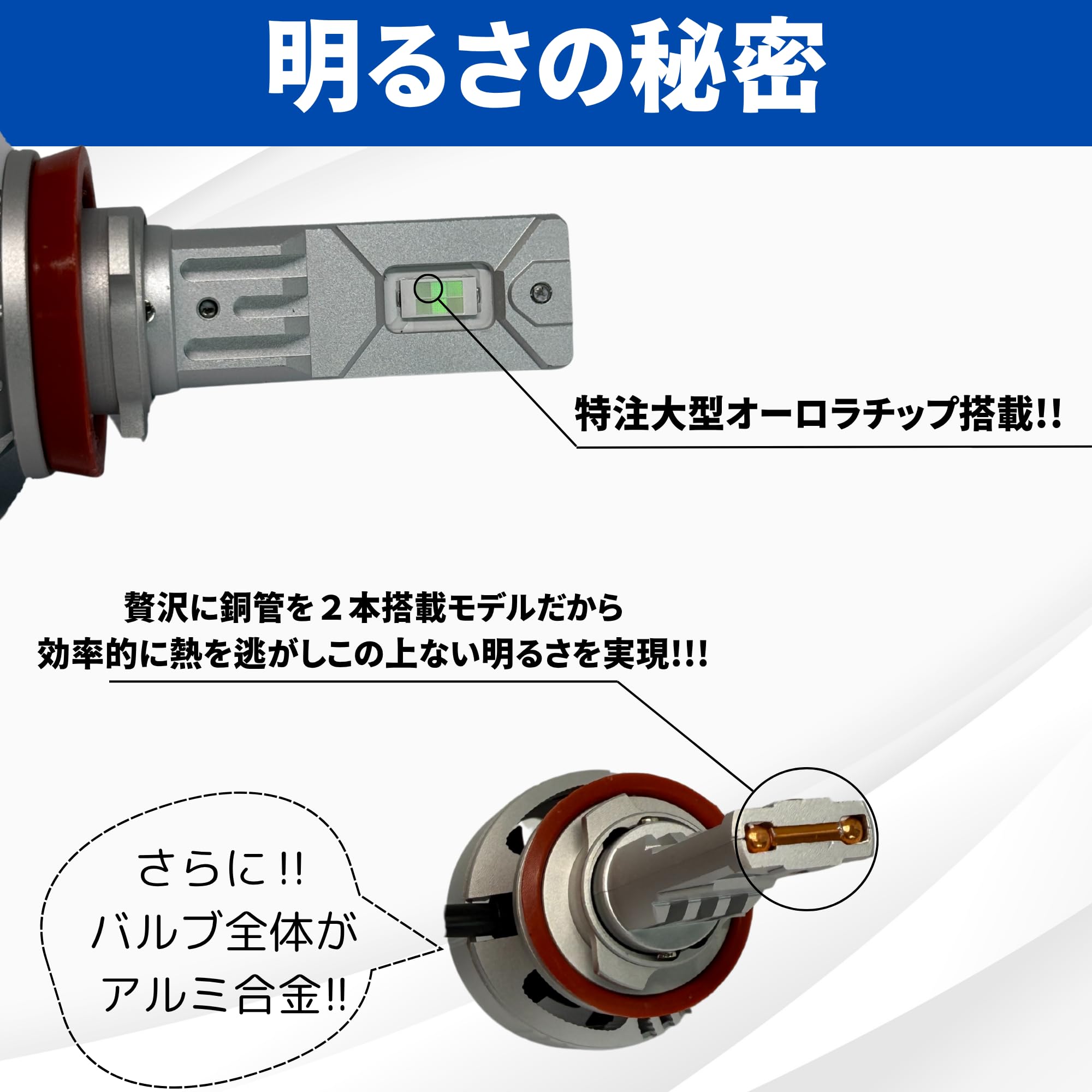 Amazon.co.jp: 爆光ブルーフォグランプH8/H11/H16 HB4 PSX24W PSX26W 