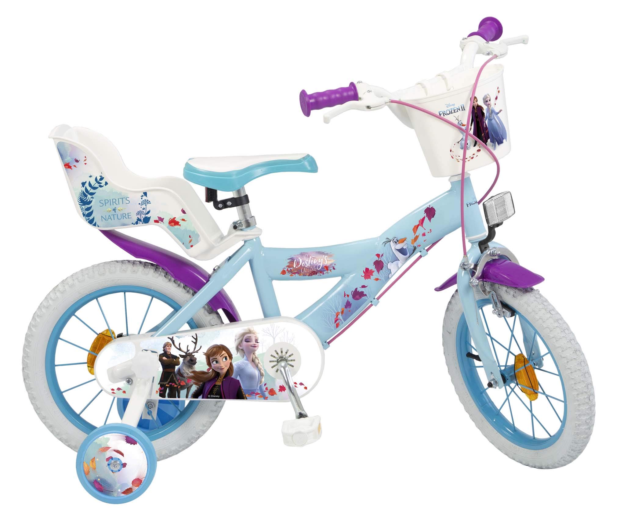 Bicicleta infantil 16 Frozen azul 5