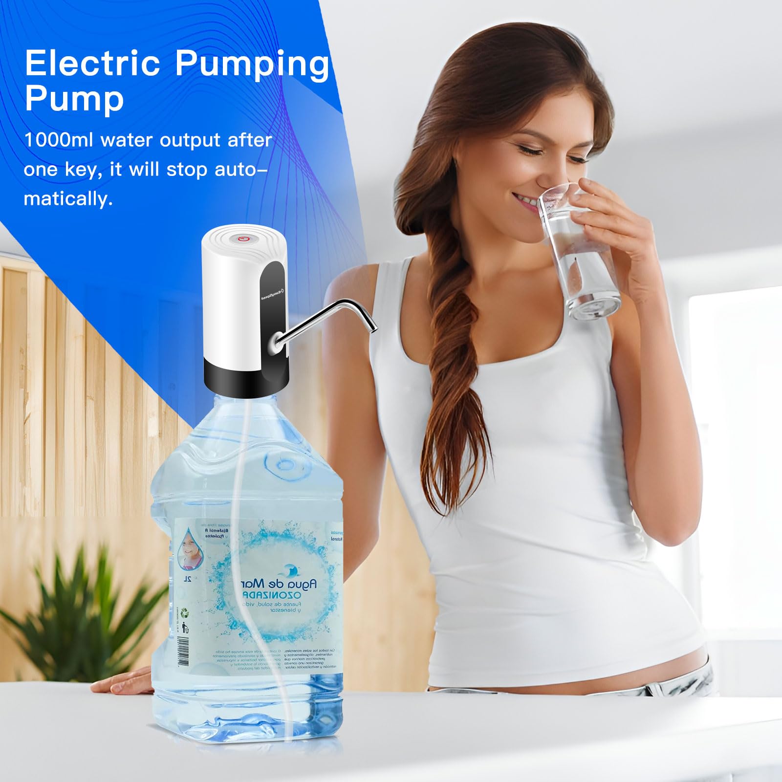 Easyspeed Usb C Water Dispenser Portable Water Dispenser Pump For 5 ...