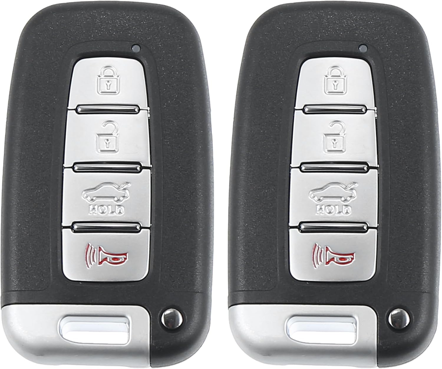 X AUTOHAUX 4 Button SY5HMFNA04 Car Keyless Entry Remote Control Key Fob Proximity Smart Fob for Hyundai Veloster 2012-2017 315MHz 2pcs