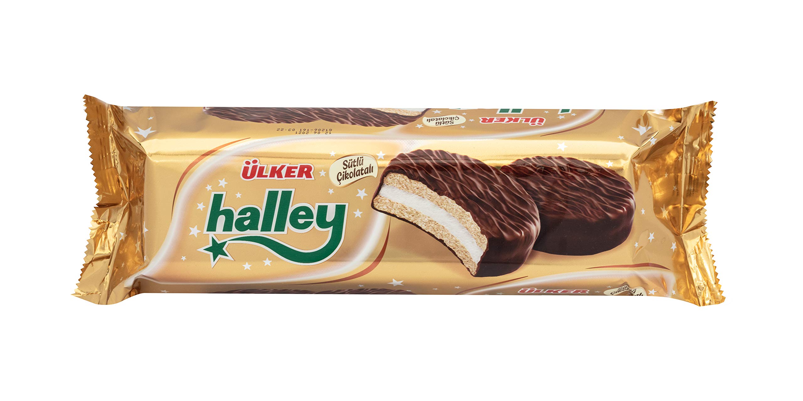 Buy ÜLKER Hallley - Milk Chocolate Coated Sandwich Biscuit 30G x 10 x ...