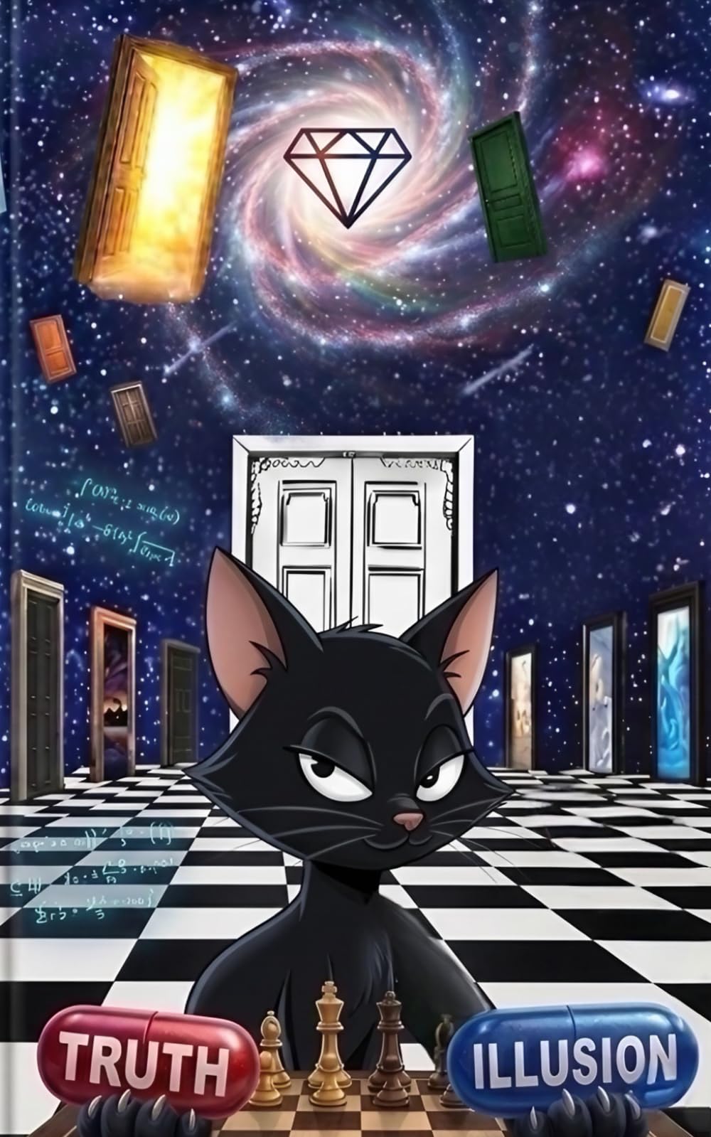 Writing Journal With Momo The Cat: Daily Space for Self Reflection and Modern Aestethic Inspiration