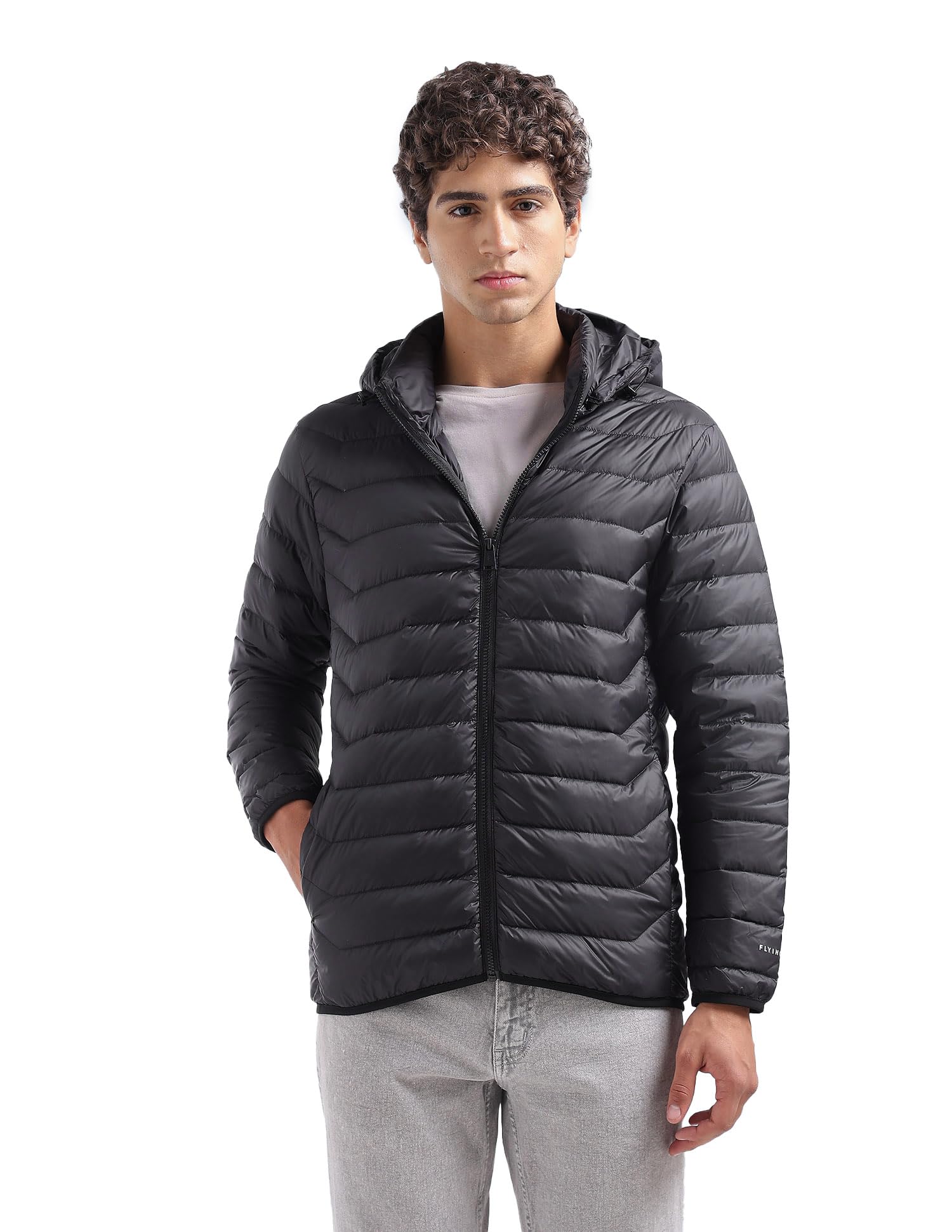 flying machine Regular Fit Packable Puffer Jacket-picture-39