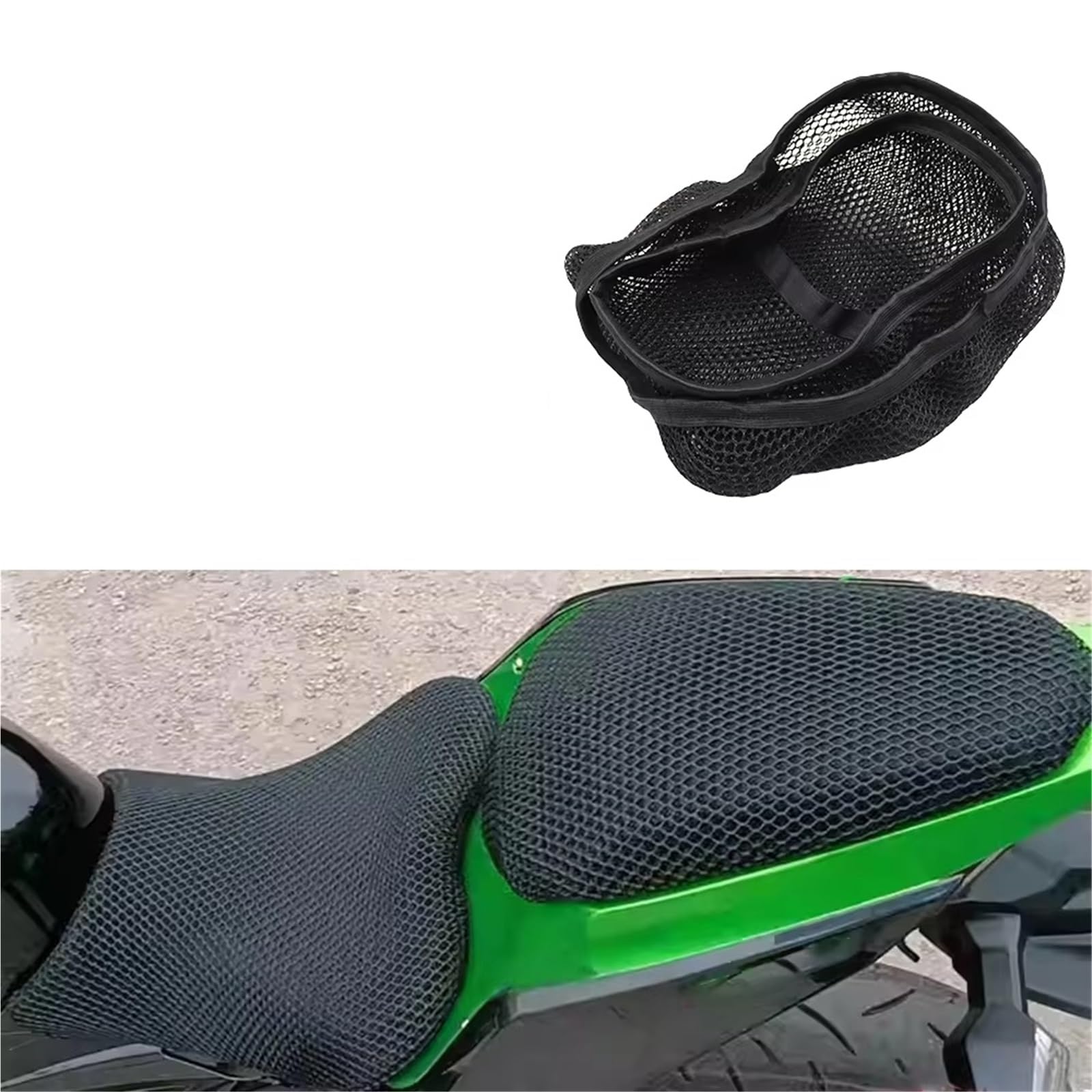 Moto Copri Sedili Per Kawasaki Per Ninja 250 300 400 Per Z250 Per Z300 Per Z400 Per Z900 Cuscino Di Protezione Della Copertura Sede Del Motociclo