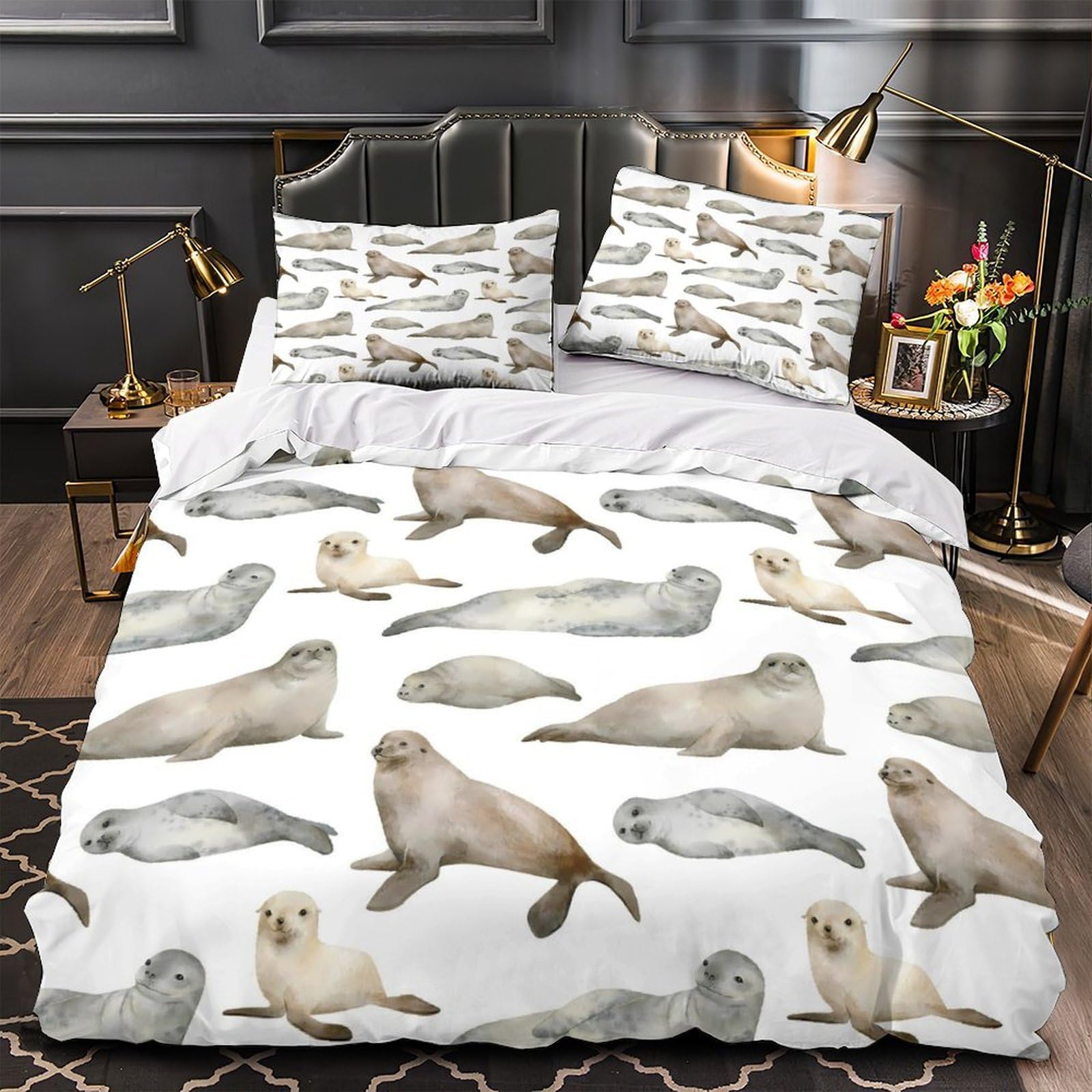 Housse de couette voiture de sport 3D pour décorer la chambre ado avec style peinture vibrant