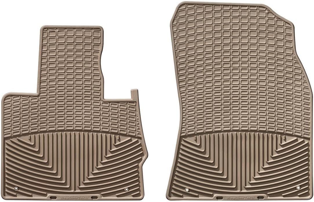 WeatherTech All-Weather Floor Mats for BMW X5 4.6is, X5 3.0i, X5 4.4i - 1st Row (W27TN), Tan