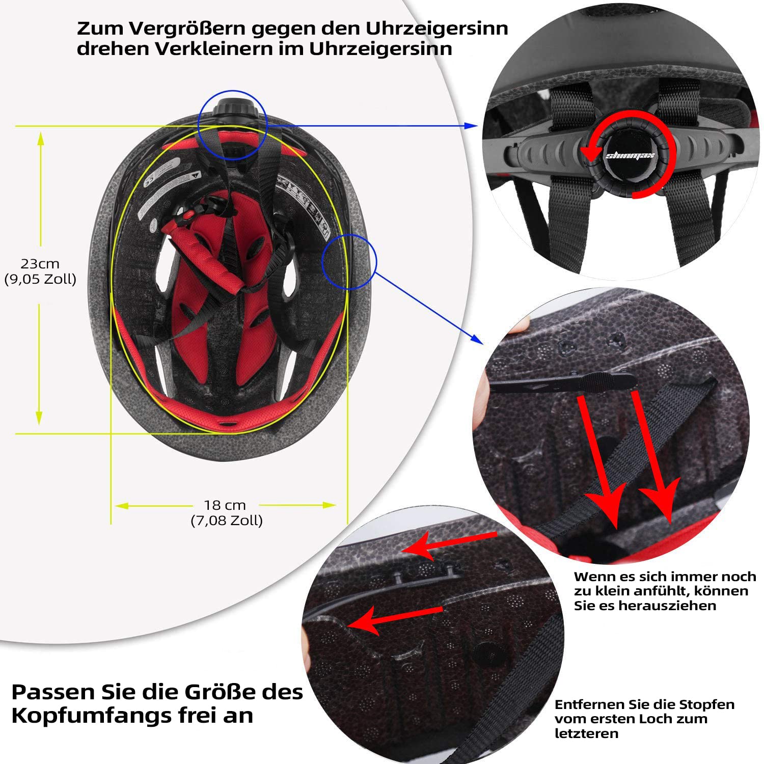 KINGLEAD kask rowerowy, męski / damski, z certyfikatem CE, z wizjerem, zdejmowana, magnetyczna i przenośna torba, super lekka, oddychająca, regulowana (KL-001)