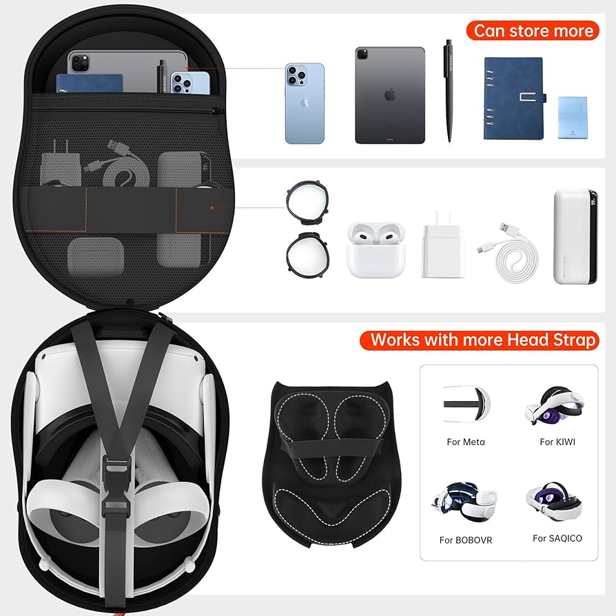 Amazon.com: HiBloks Carrying Case with Magnetic Charging for